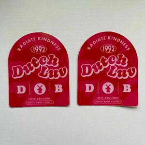 Dutch bros sticker